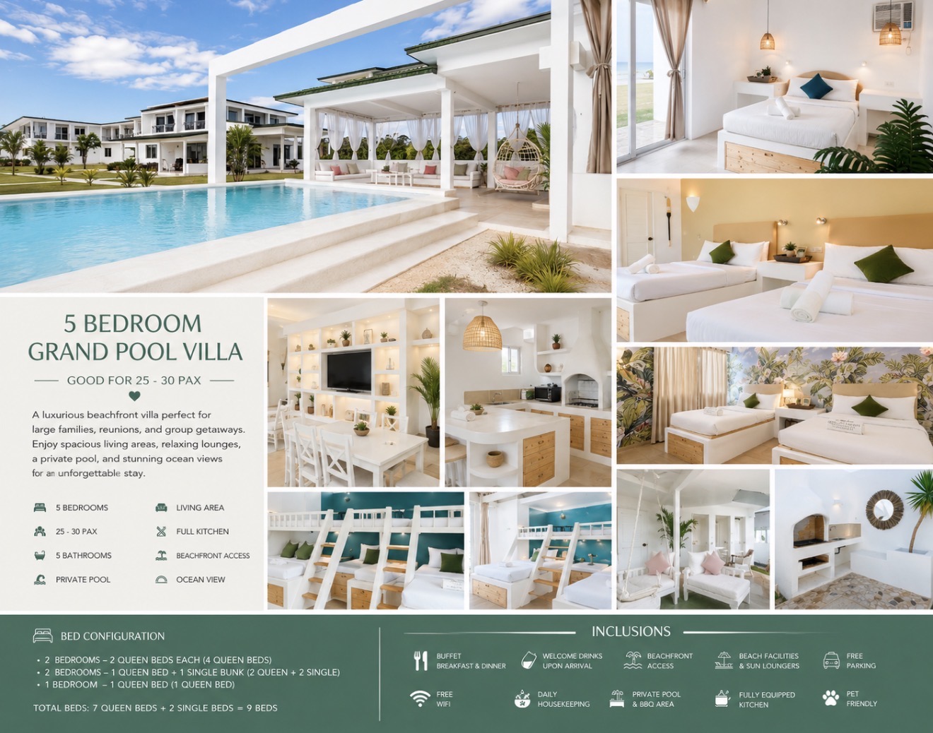  5 Bedroom Grand Pool Villa